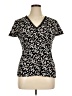 MICHAEL Michael Kors Black Short Sleeve Top Size XL - photo 1