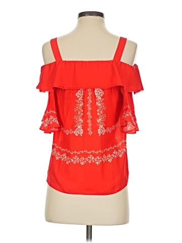 Self-Portrait Sleeveless Blouse (view 2)