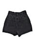 Forever 21 Black Denim Shorts Size S - photo 2