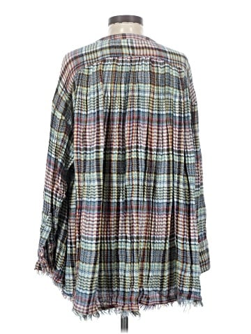Free People Long Sleeve Button-Down Shirt (view 2)