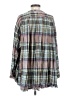 Free People Blue Long Sleeve Button-Down Shirt Size S - photo 2