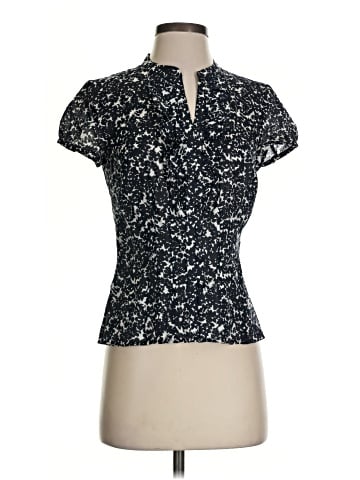 Ann Taylor Short Sleeve Blouse (view 1)