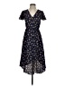 By & By Floral Blue Casual Dress Size XS - photo 1