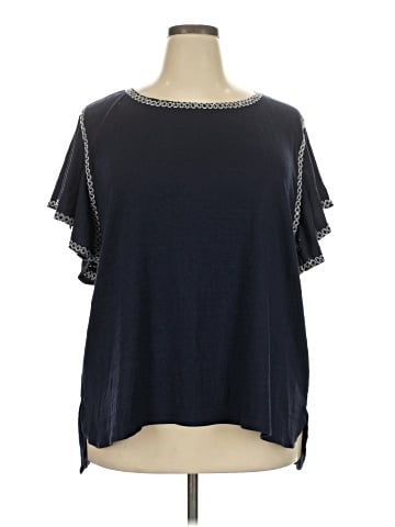 Max Studio Short Sleeve Top (view 1)