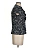 Ann Taylor Black Short Sleeve Blouse Size 4 Petite - photo 4