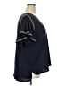 Max Studio Black Short Sleeve Top Size 3X - photo 4