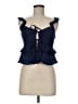 Evolution Blue Sleeveless Blouse Size M - photo 1