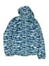 Lands' End 100% Polyester Print Blue Windbreaker Size 14 - 16 - photo 1