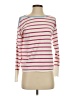 J. McLaughlin Stripes Pink Pullover Sweater Size S - photo 1