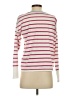 J. McLaughlin Stripes Pink Pullover Sweater Size S - photo 2