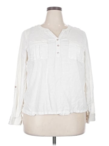 Croft & Barrow Long Sleeve Blouse (view 1)