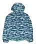 Lands' End 100% Polyester Print Blue Windbreaker Size 14 - 16 - photo 2