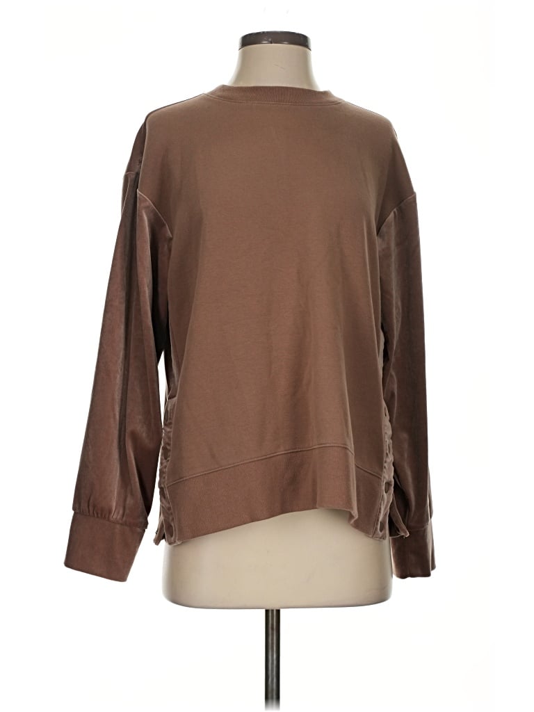 Click to view more detailed imagery on our partner's website Pre-owned Athleta Sweatshirt In Brown