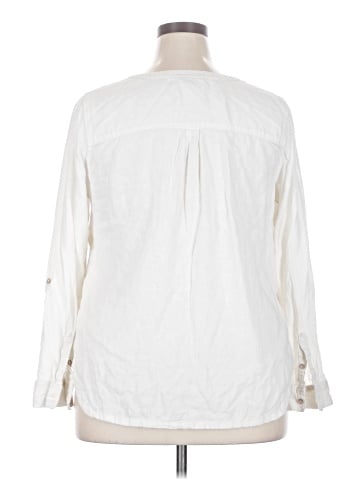 Croft & Barrow Long Sleeve Blouse (view 2)