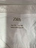 Zara Ivory Long Sleeve Button-Down Shirt Size 10 - photo 3