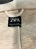 Zara 100% Polyester White Coat Size S - photo 6