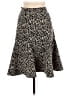 Marisa Christina Animal Print Brown Casual Skirt Size 10 - photo 2