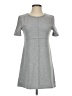 Zara Solid Gray Casual Dress Size S - photo 1