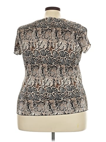 DressBarn Short Sleeve Blouse (view 2)