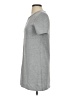 Zara Solid Gray Casual Dress Size S - photo 5