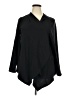 Briggs New York Black Long Sleeve Blouse Size 3X - photo 1
