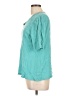 Chico's Teal Short Sleeve T-Shirt Size Lg (2) - photo 5