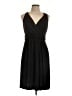 Soma Solid Black Cocktail Dress Size L - photo 1