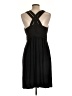 Soma Solid Black Cocktail Dress Size L - photo 2