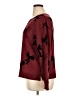 Jane and Delancey Print Burgundy Pullover Sweater Size XL - photo 5