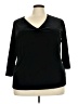 Covington Black 3/4 Sleeve Top Size 24 - 26 - photo 1