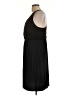 Soma Solid Black Cocktail Dress Size L - photo 5