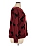 Jane and Delancey Print Burgundy Pullover Sweater Size XL - photo 4
