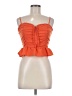 Sienna Sky Orange Sleeveless Blouse Size M - photo 1