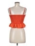 Sienna Sky Orange Sleeveless Blouse Size M - photo 2