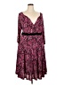 IGIGI Paisley Pink Cocktail Dress Size 18 - photo 1