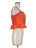 Sienna Sky Orange Sleeveless Blouse Size M - photo 4