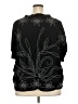 Saint Tropez West Black Short Sleeve Blouse Size 3X - photo 2