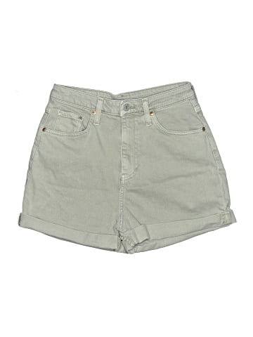 &Denim by H&M Khaki Shorts (view 1)