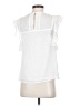 Halogen 100% Polyester White Sleeveless Blouse Size XXS - photo 2