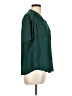 Alfani 100% Polyester Green Short Sleeve Blouse Size L - photo 4