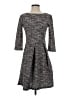Max Studio Tweed Gray Casual Dress Size XS - photo 1