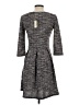 Max Studio Tweed Gray Casual Dress Size XS - photo 2