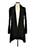 Uterque 100% Leather Black Cardigan Size L - photo 1