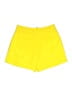 MICHAEL Michael Kors Solid Yellow Shorts Size 00 - photo 2