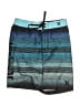 Hurley 100% Polyester Blue Board Shorts Size 8 - photo 1