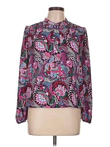 Ann Taylor LOFT Long Sleeve Blouse (view 1)