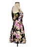 Aqua Floral Black Cocktail Dress Size XXS - photo 4