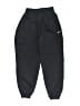 Nike 100% Polyester Black Sweatpants Size S (kids) - photo 1