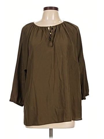 MICHAEL Michael Kors 3/4 Sleeve Blouse (view 1)