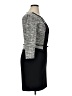 En Focus Studio 100% Polyester Tweed Gray Cocktail Dress Size 14 - photo 4